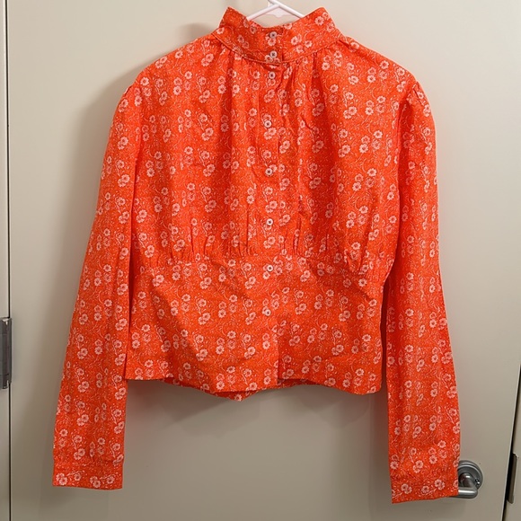 Batsheva x Laura Ashley Thistle Blouse - Picture 2 of 5